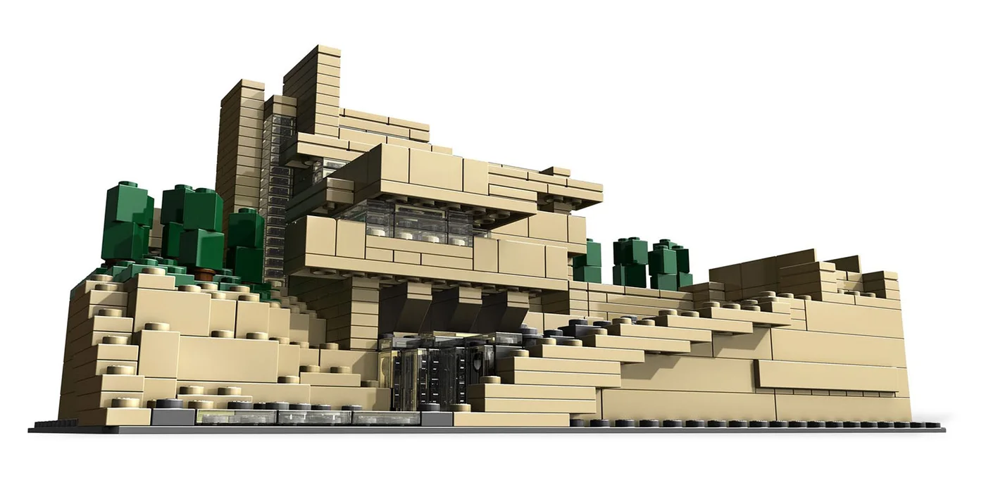 LEGO® Architecture 21005 Fallingwater - vue 3