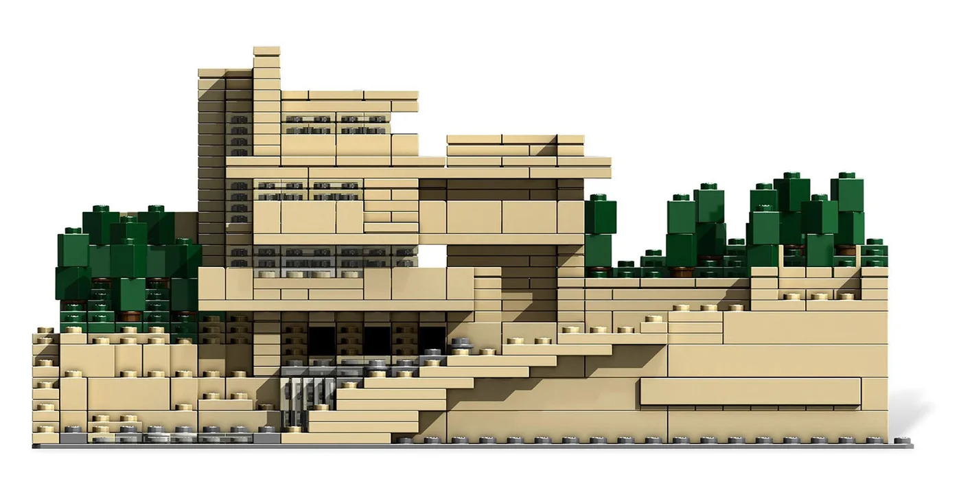 LEGO® Architecture 21005 Fallingwater - vue 4
