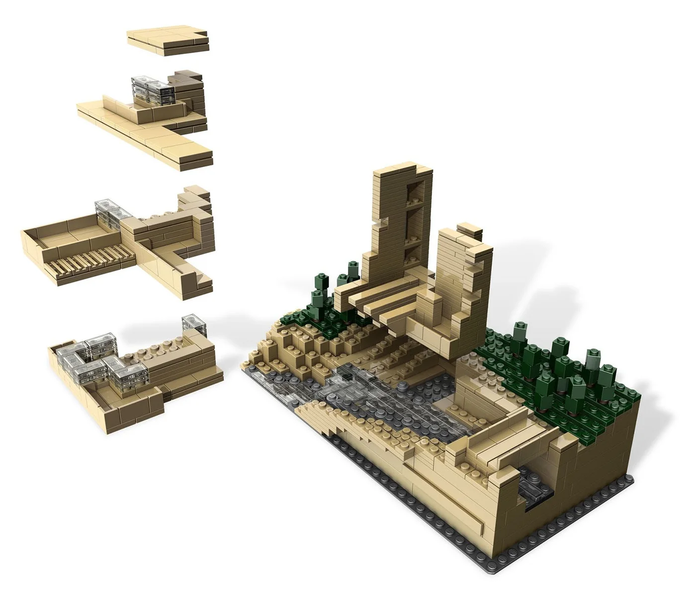 LEGO® Architecture 21005 Fallingwater - vue 5