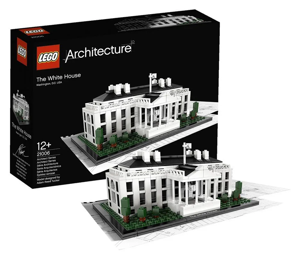 LEGO® Architecture 21006 La Casa Bianca - vue 2