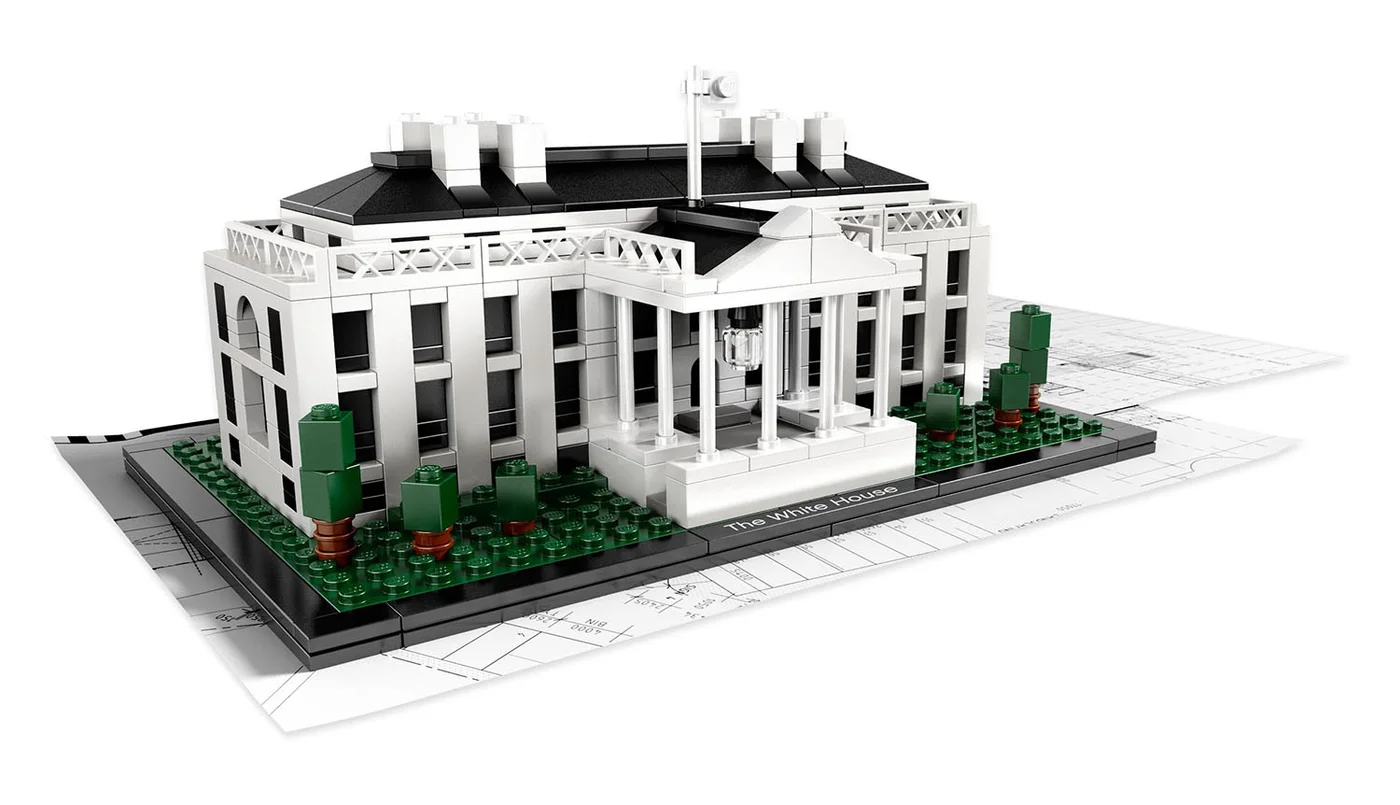 LEGO® Architecture 21006 La Casa Bianca - vue 3