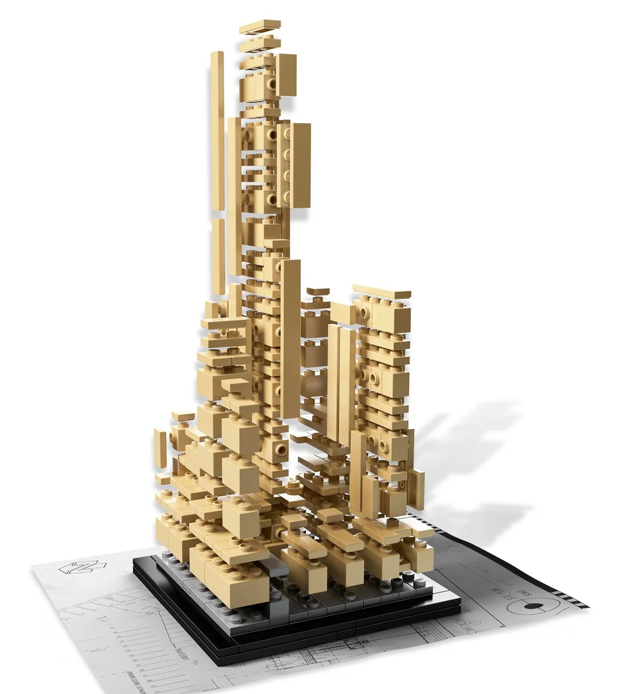 LEGO® Architecture 21007 Rockefeller Center - vue 6