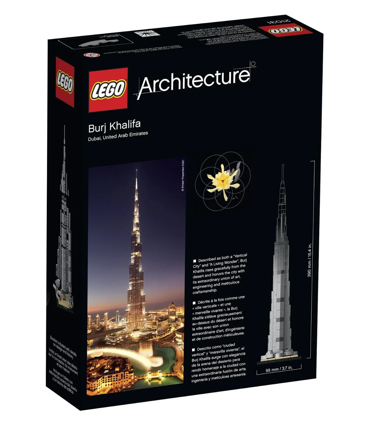 LEGO® Architecture 21008 Burj Khalifa - vue 2