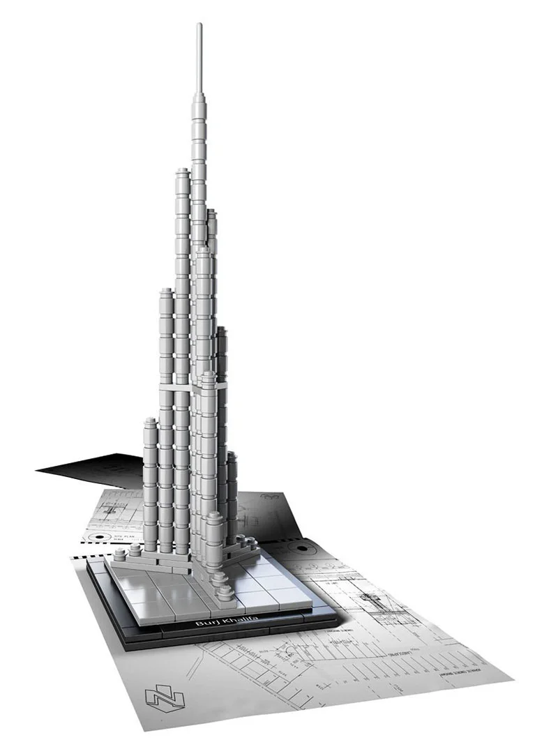 LEGO® Architecture 21008 Burj Khalifa - vue 3