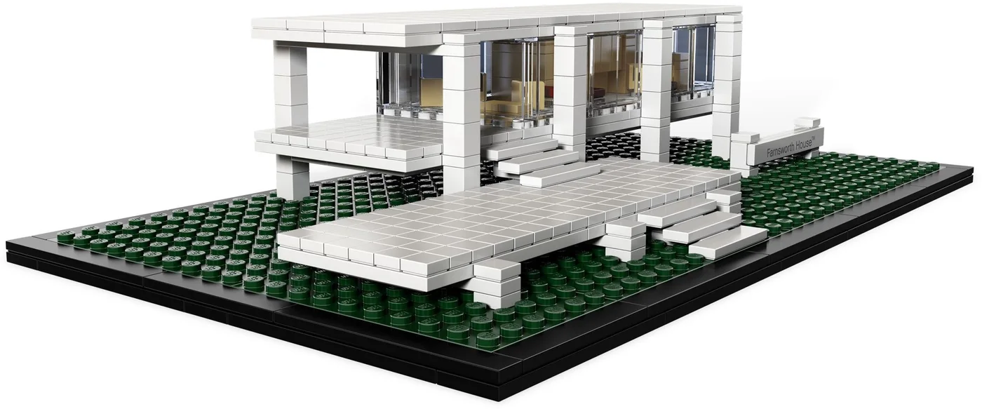 LEGO® Architecture 21009 Farnsworth House - vue 3