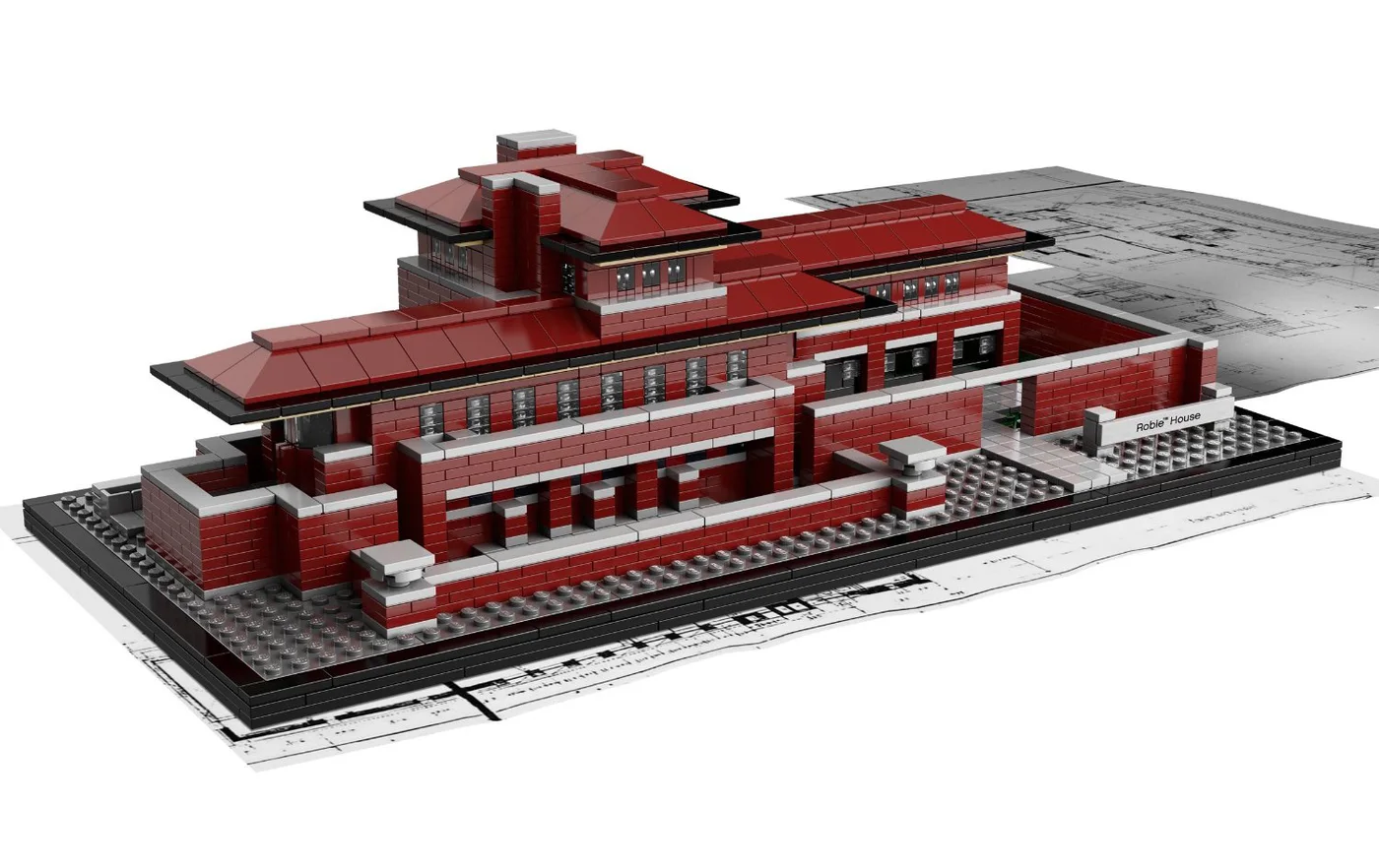 LEGO® Architecture 21010 Robie House - vue 2