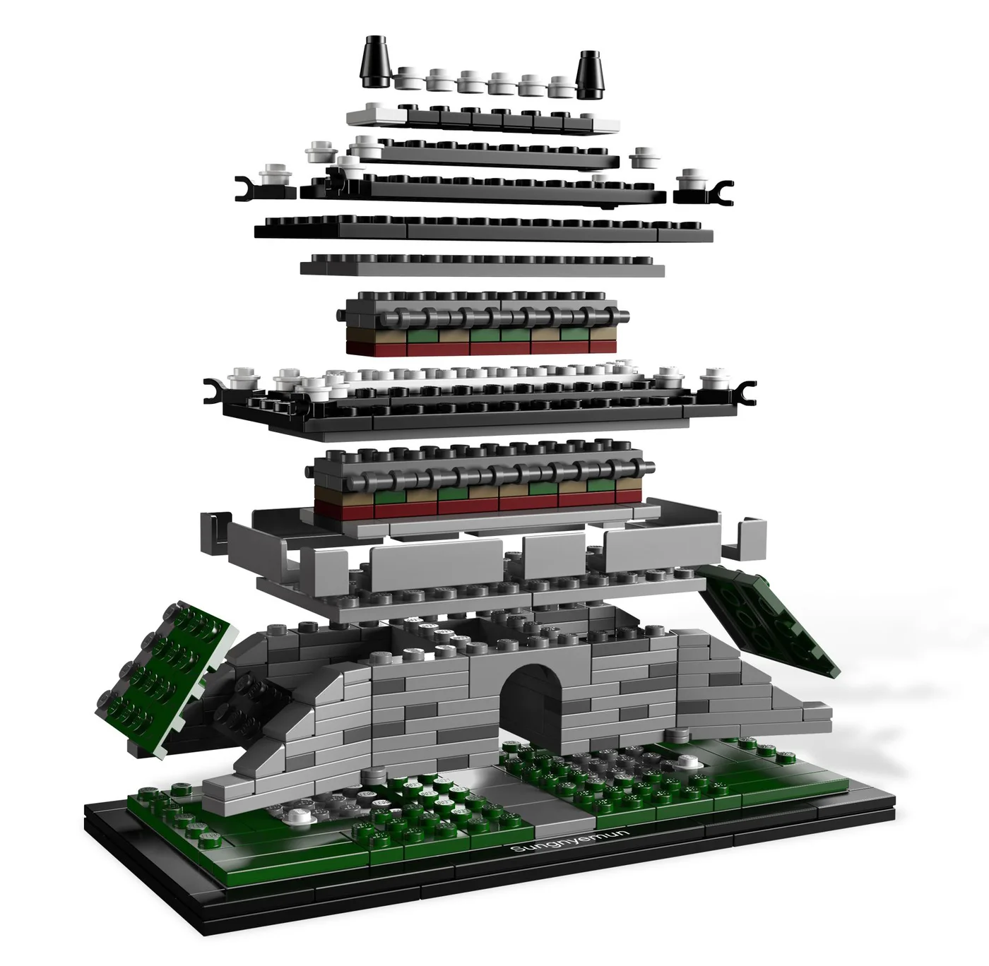 LEGO® Architecture 21016 Sungnyemun - vue 5