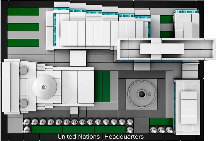 LEGO® Architecture 21018 Sede delle Nazioni Unite - vue 6
