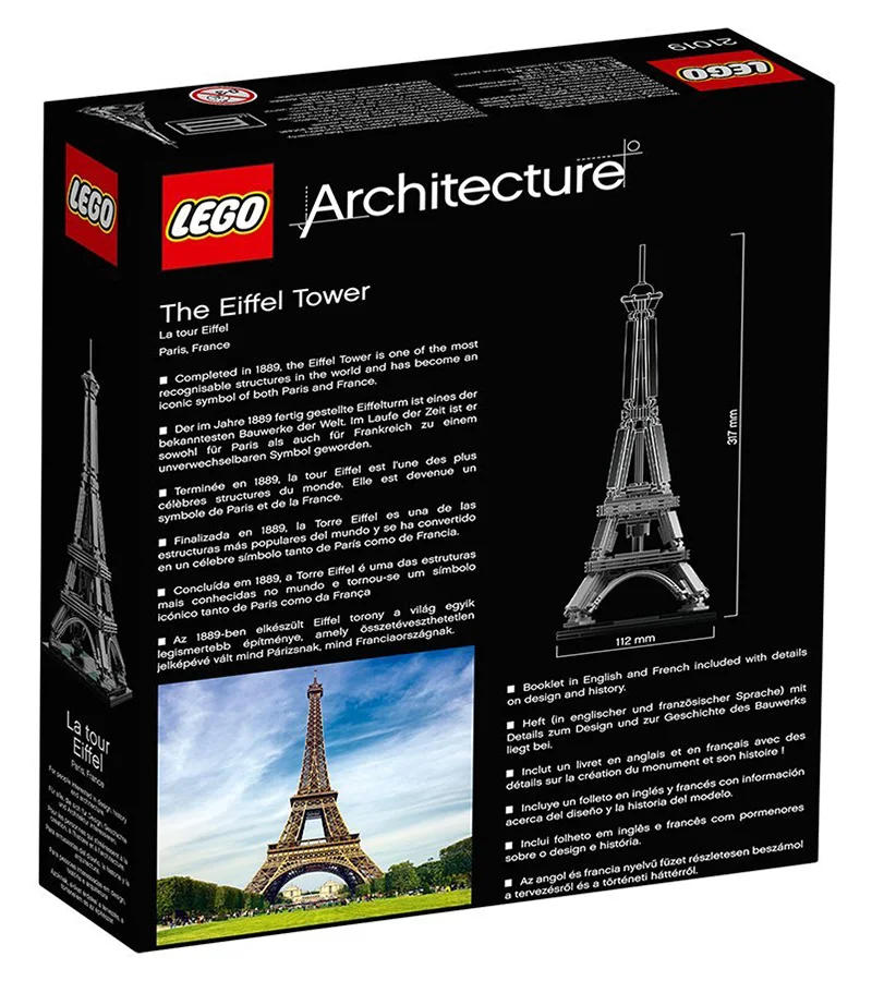 LEGO® Architecture 21019 Torre Eiffel - vue 2