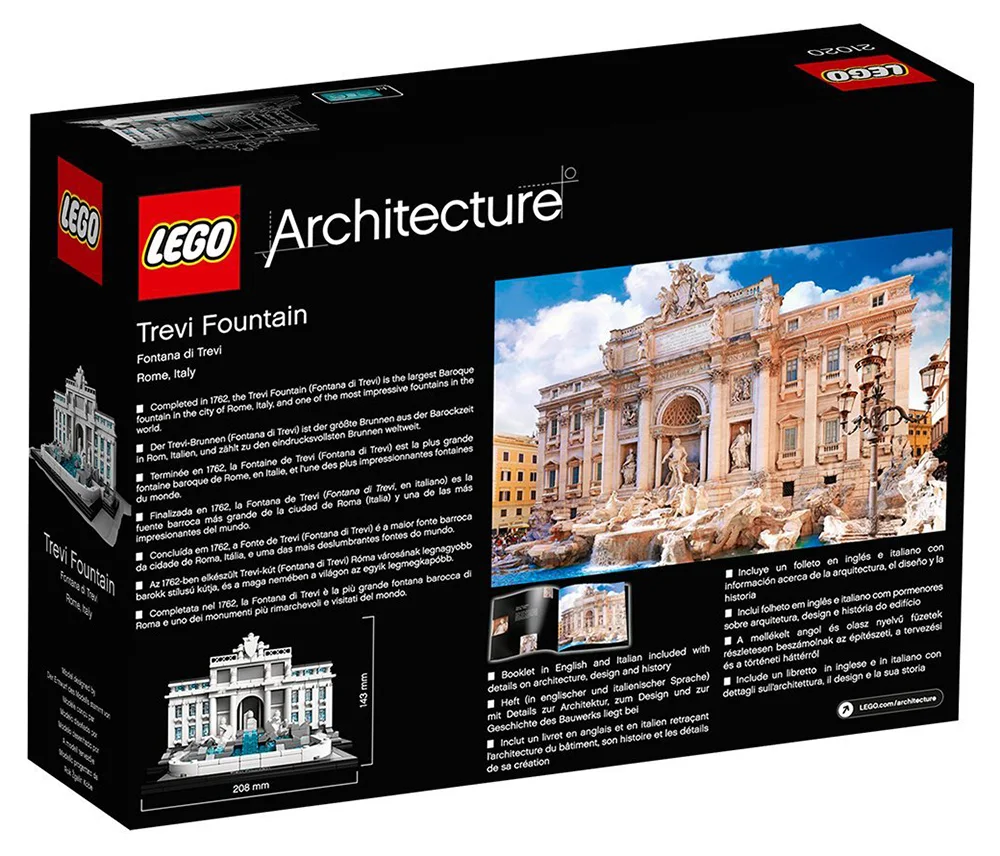 LEGO® Architecture 21020 Fontana di Trevi - vue 2