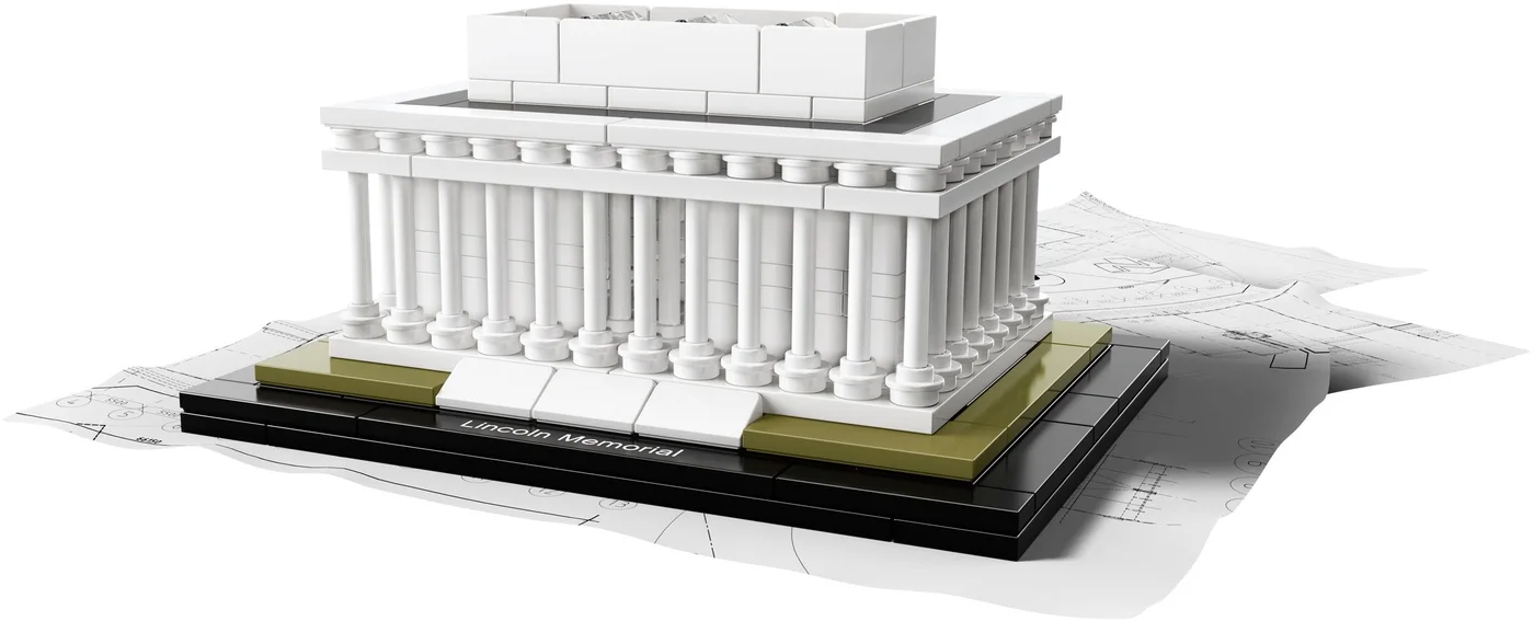 LEGO® Architecture 21022 Lincoln Memorial - vue 4