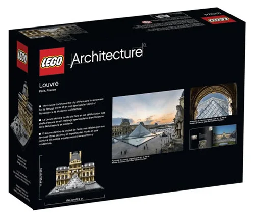 LEGO® Architecture 21024 Louvre - vue 2