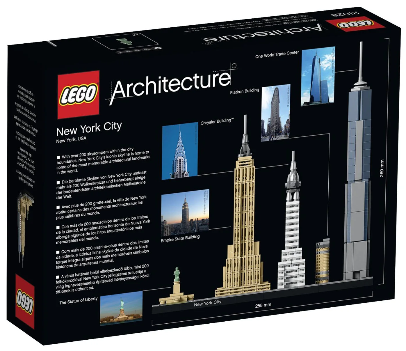 LEGO® Architecture 21028 New York City - vue 2