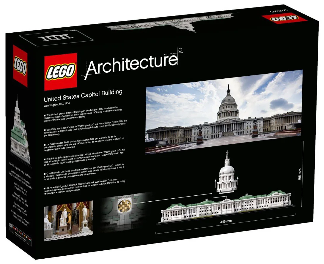 LEGO® Architecture 21030 Campidoglio degli Stati Uniti - vue 2
