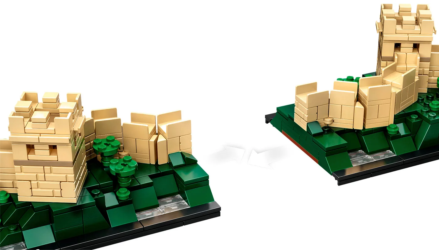 LEGO® Architecture 21041 La Grande Muraglia Cinese - vue 4
