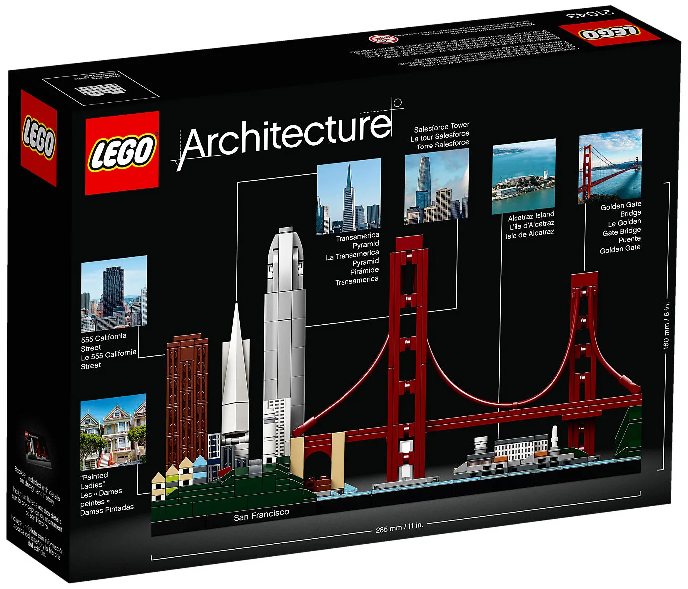 LEGO® Architecture 21043 San Francisco - vue 2
