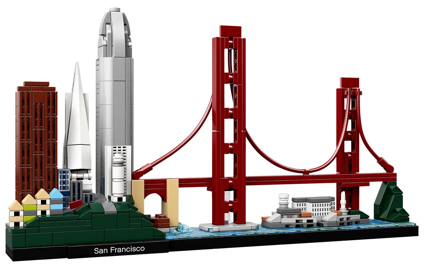 LEGO® Architecture 21043 San Francisco - vue 3