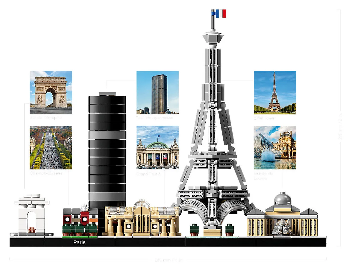 LEGO® Architecture 21044 Parigi - vue 5