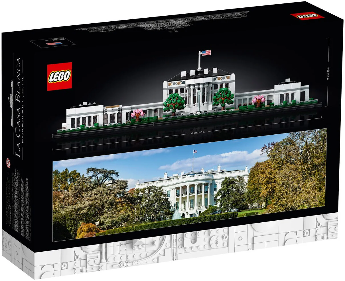 LEGO® Architecture 21054 La Casa Bianca - vue 2