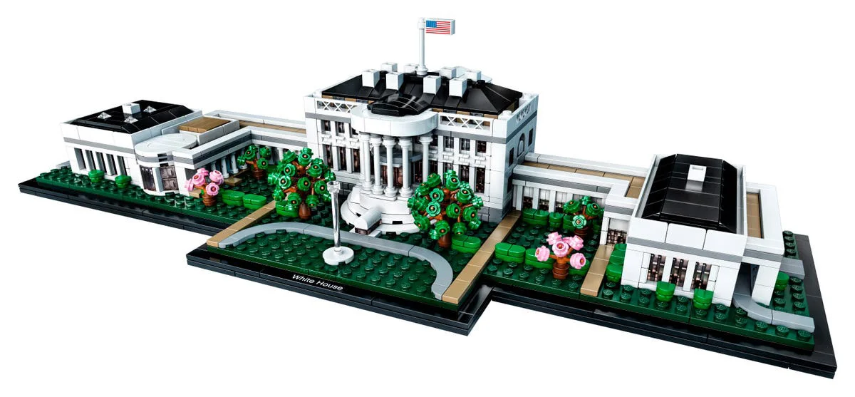 LEGO® Architecture 21054 La Casa Bianca - vue 3
