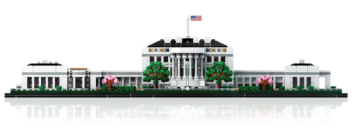 LEGO® Architecture 21054 La Casa Bianca - vue 4
