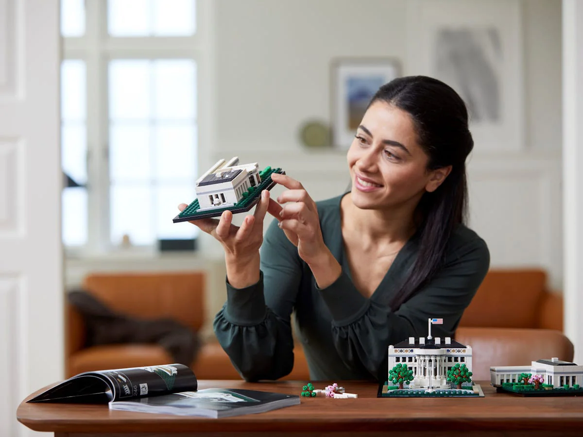 LEGO® Architecture 21054 La Casa Bianca - vue 6