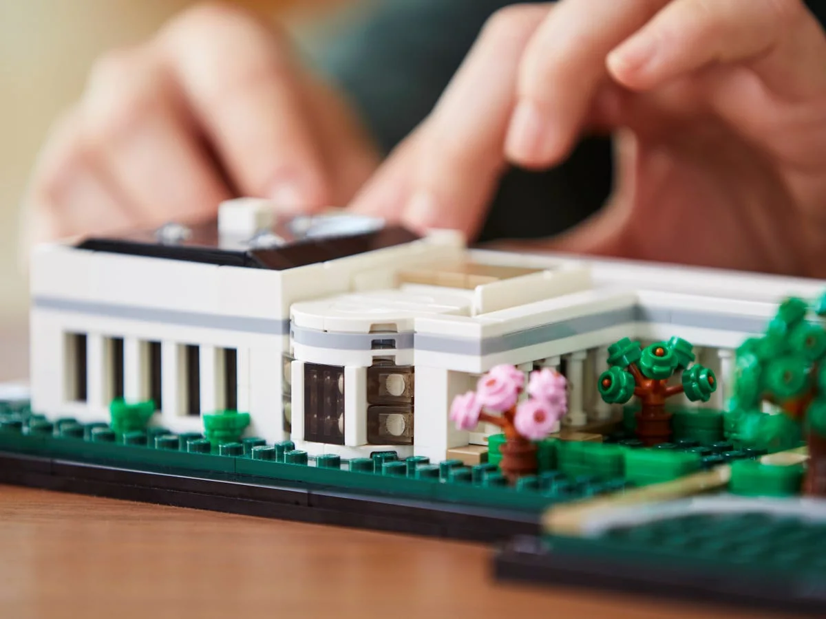 LEGO® Architecture 21054 La Casa Bianca - vue 7