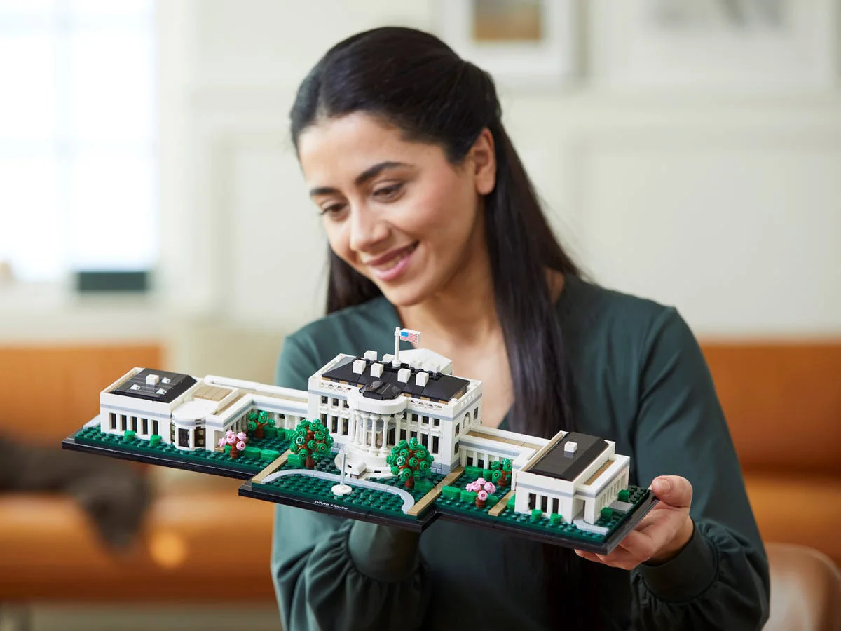 LEGO® Architecture 21054 La Casa Bianca - vue 10