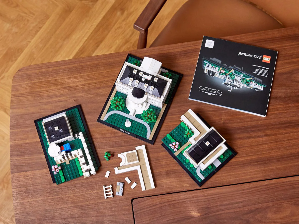 LEGO® Architecture 21054 La Casa Bianca - vue 14