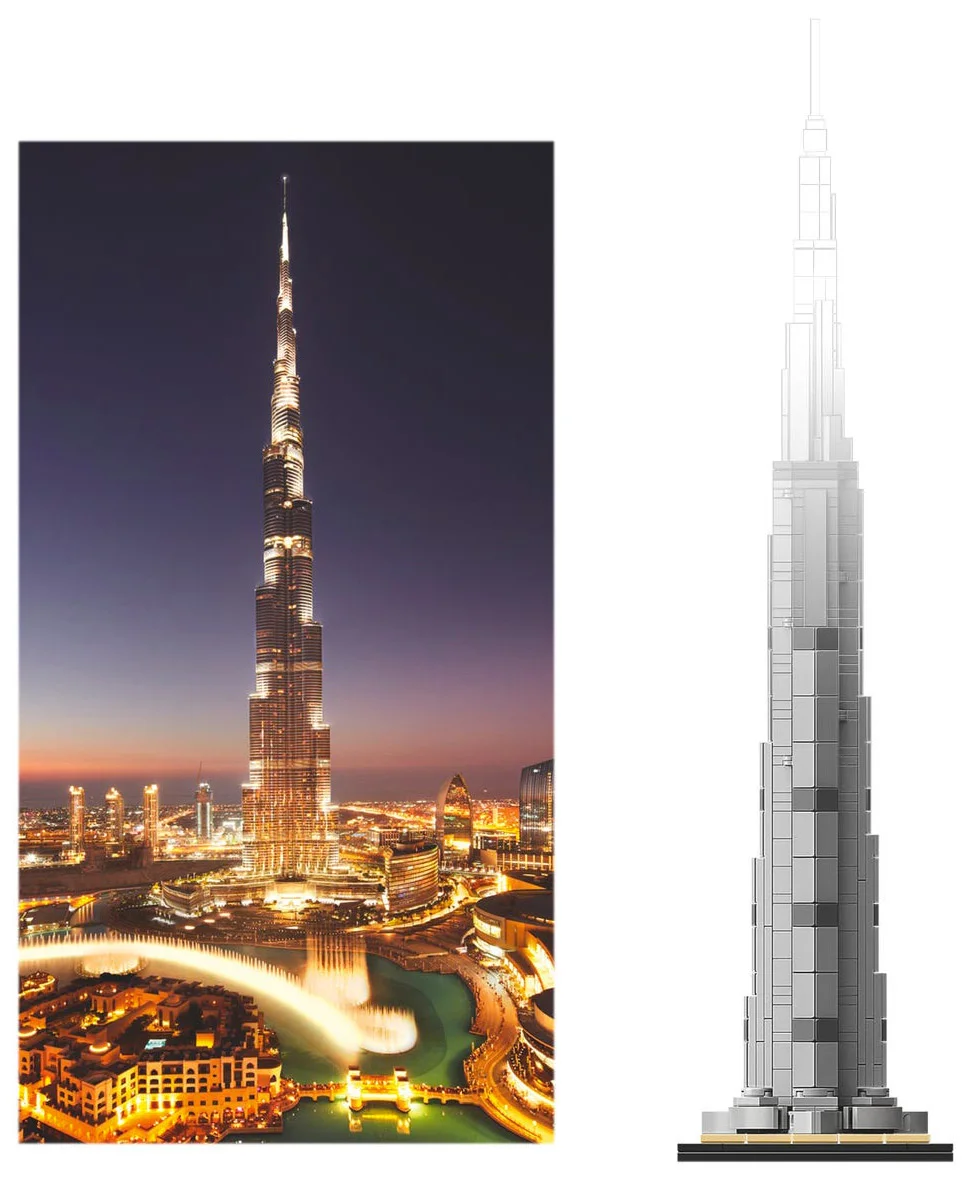 LEGO® Architecture 21055 Burj Khalifa - vue 5