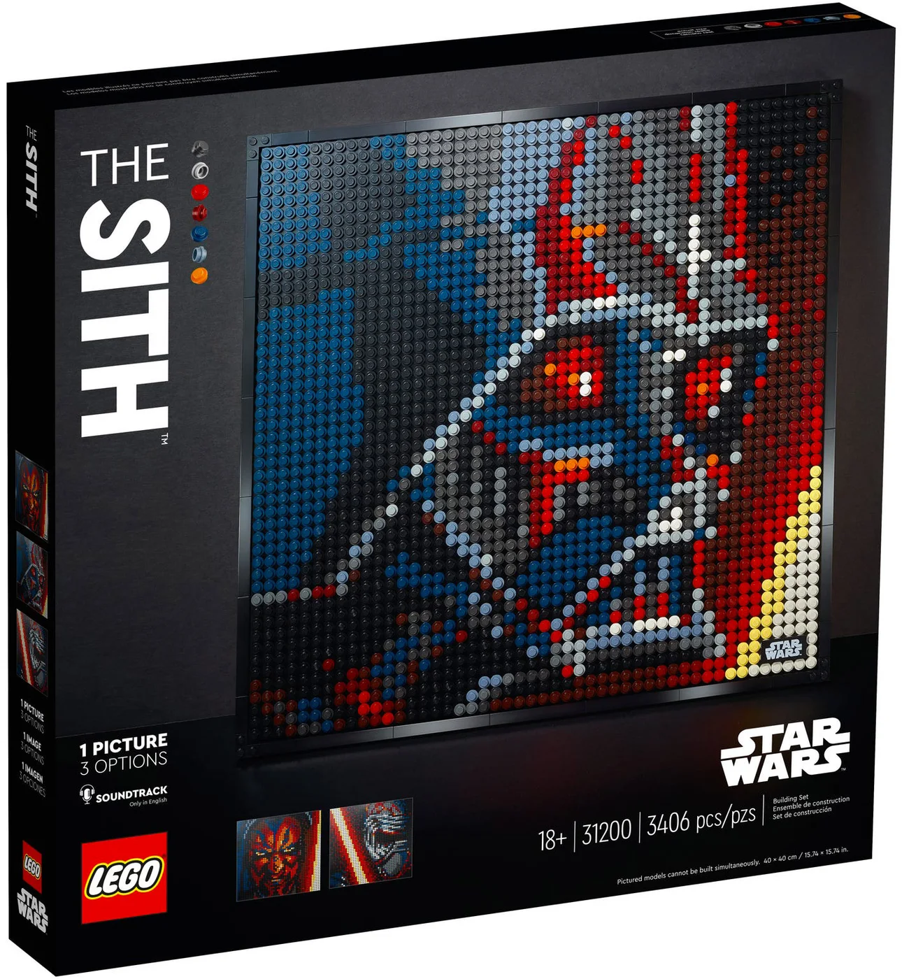 LEGO® Art 31200 Star Wars Sith - vue 2