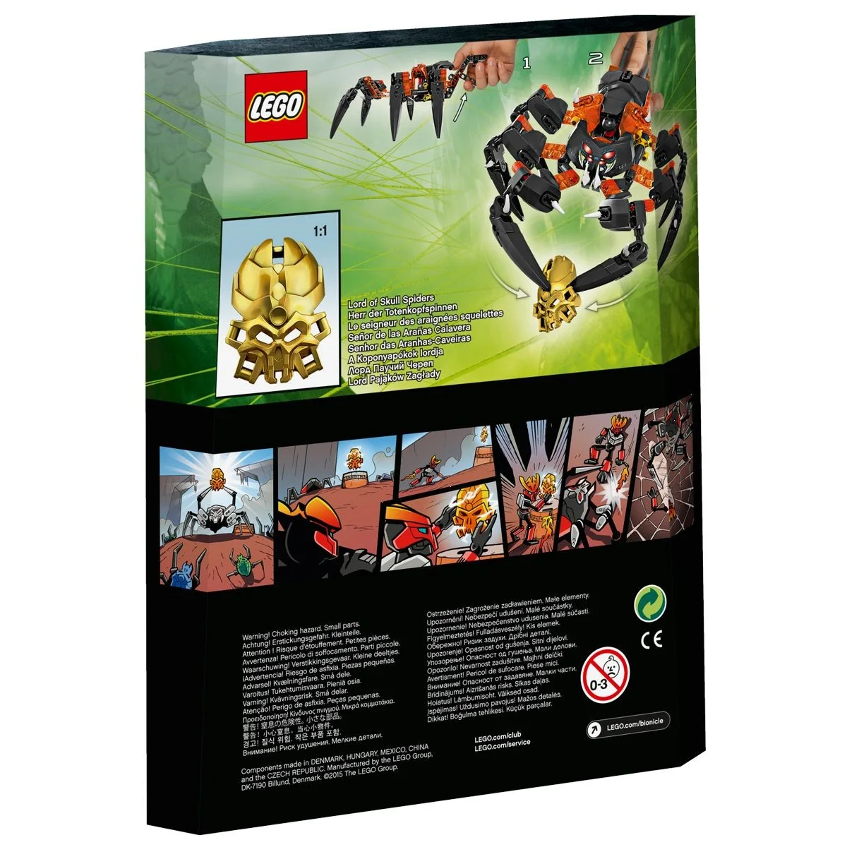 LEGO® Bionicle 70790 Signore dei Ragni Scheletro - vue 2