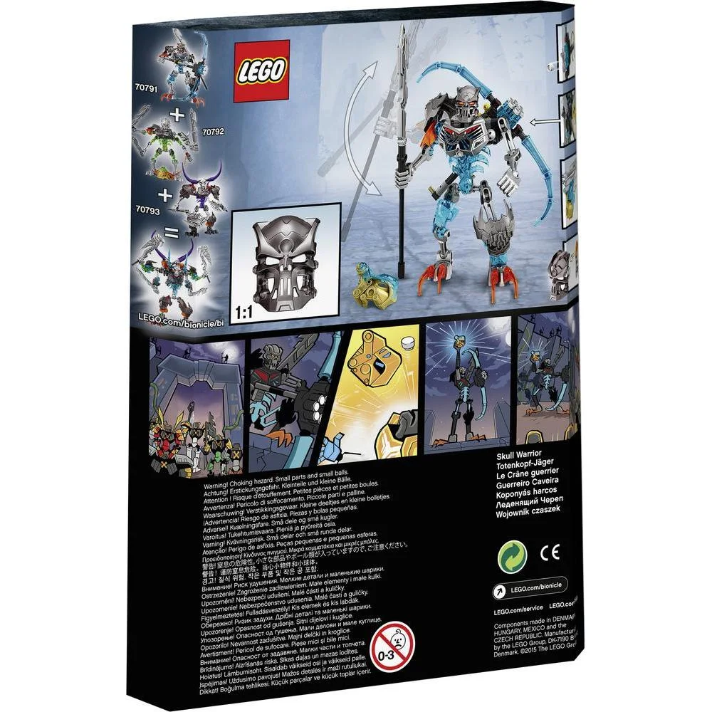 LEGO® Bionicle 70791 Guerriero Teschio - vue 2