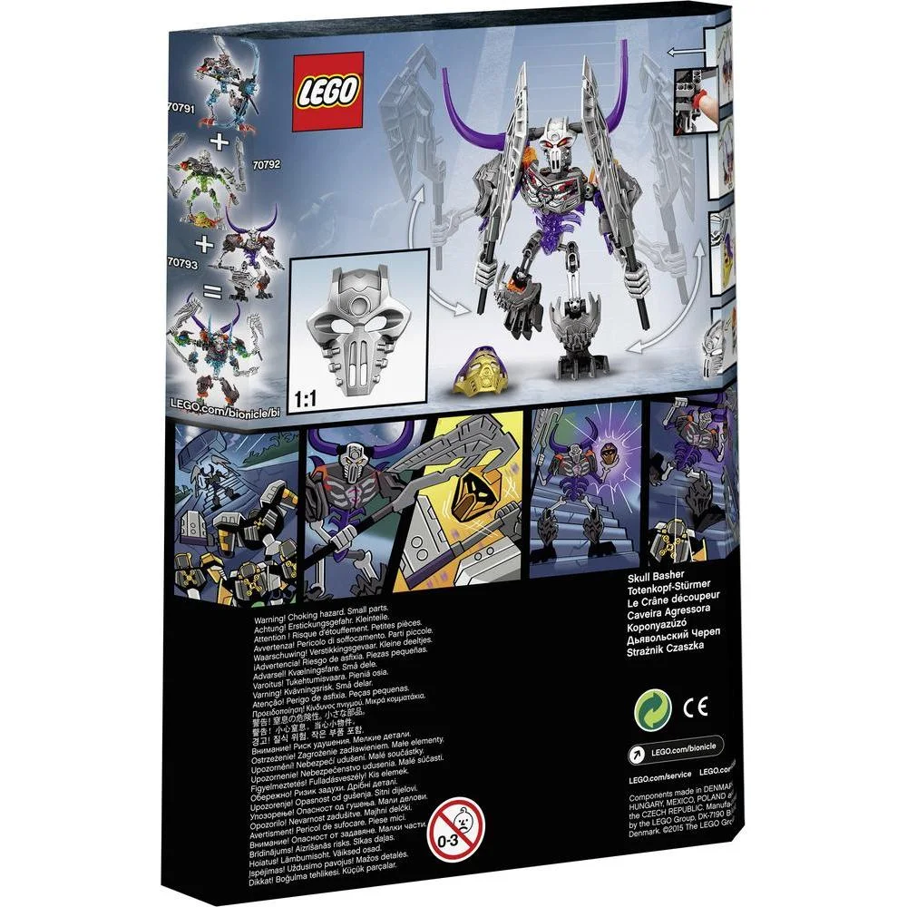 LEGO® Bionicle 70793 Skull Basher - vue 2