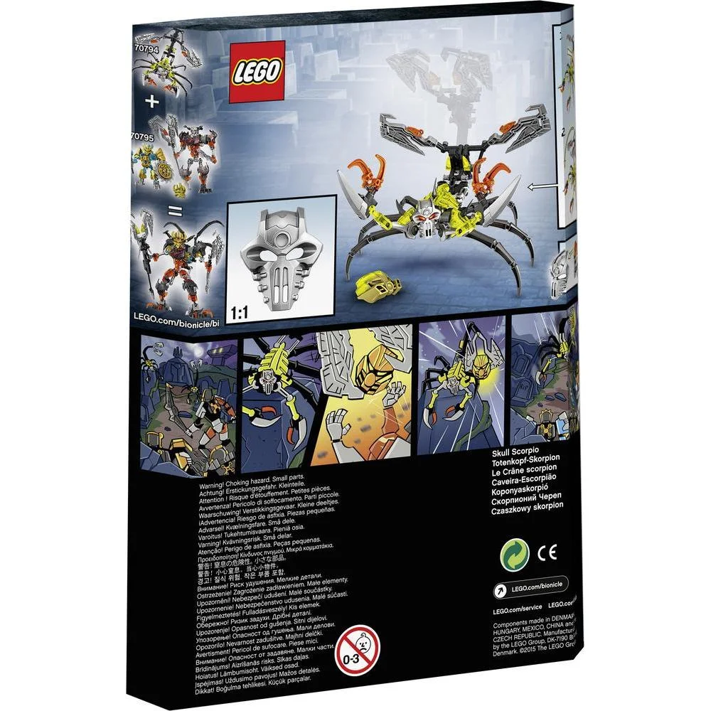 LEGO® Bionicle 70794 Skull Scorpio - vue 2