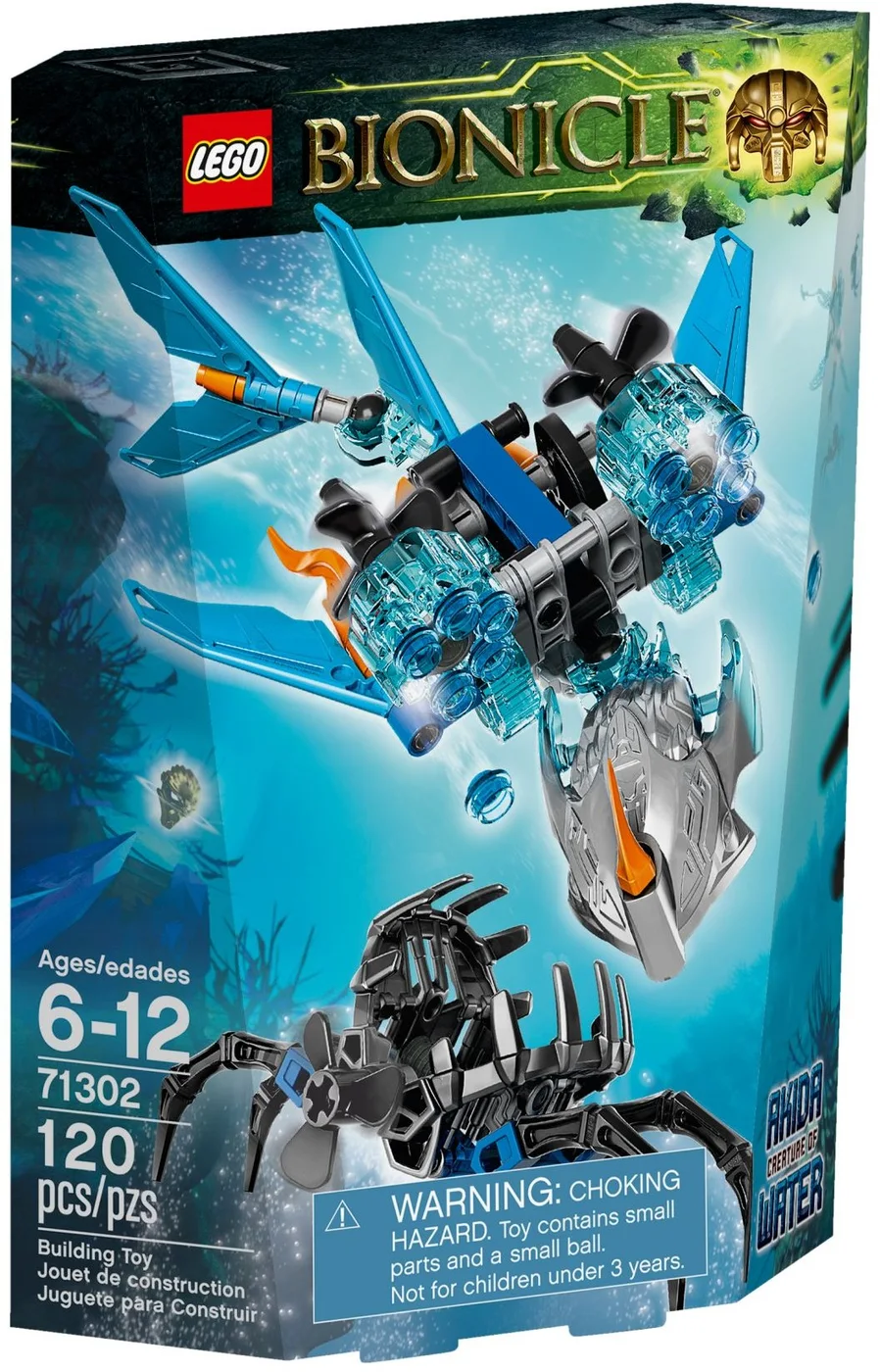 LEGO® Bionicle 71302 Akida Creatura dell’acqua - vue 2