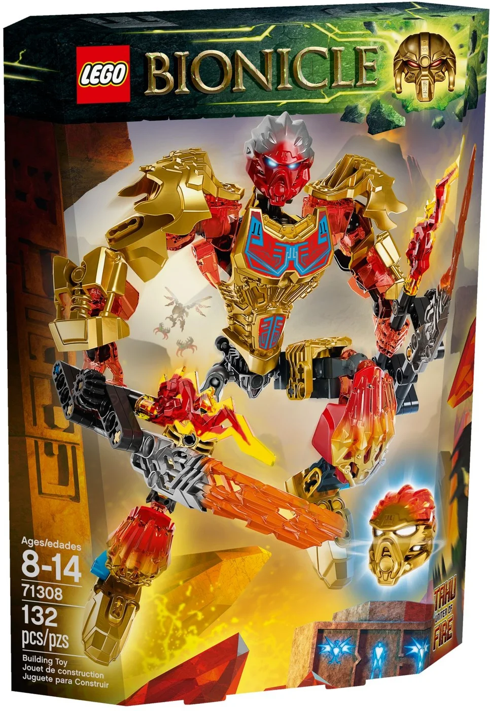 LEGO® Bionicle 71308 Tahu Unificatore del fuoco - vue 3