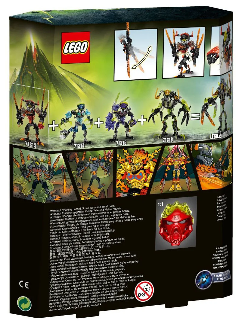 LEGO® Bionicle 71313 Bestia lavica - vue 2
