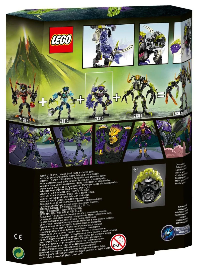 LEGO® Bionicle 71315 Bestia tellurica - vue 2