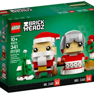 LEGO® BrickHeadz 40274 Signor e Signora Babbo Natale - immagine principale