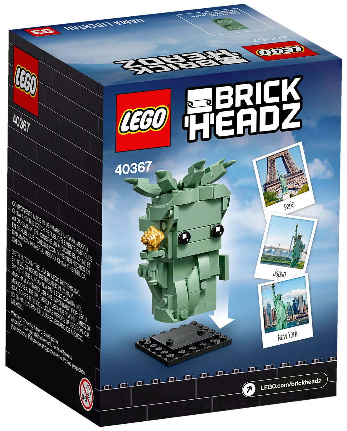 LEGO® BrickHeadz 40367 Statua della Libertà - vue 2
