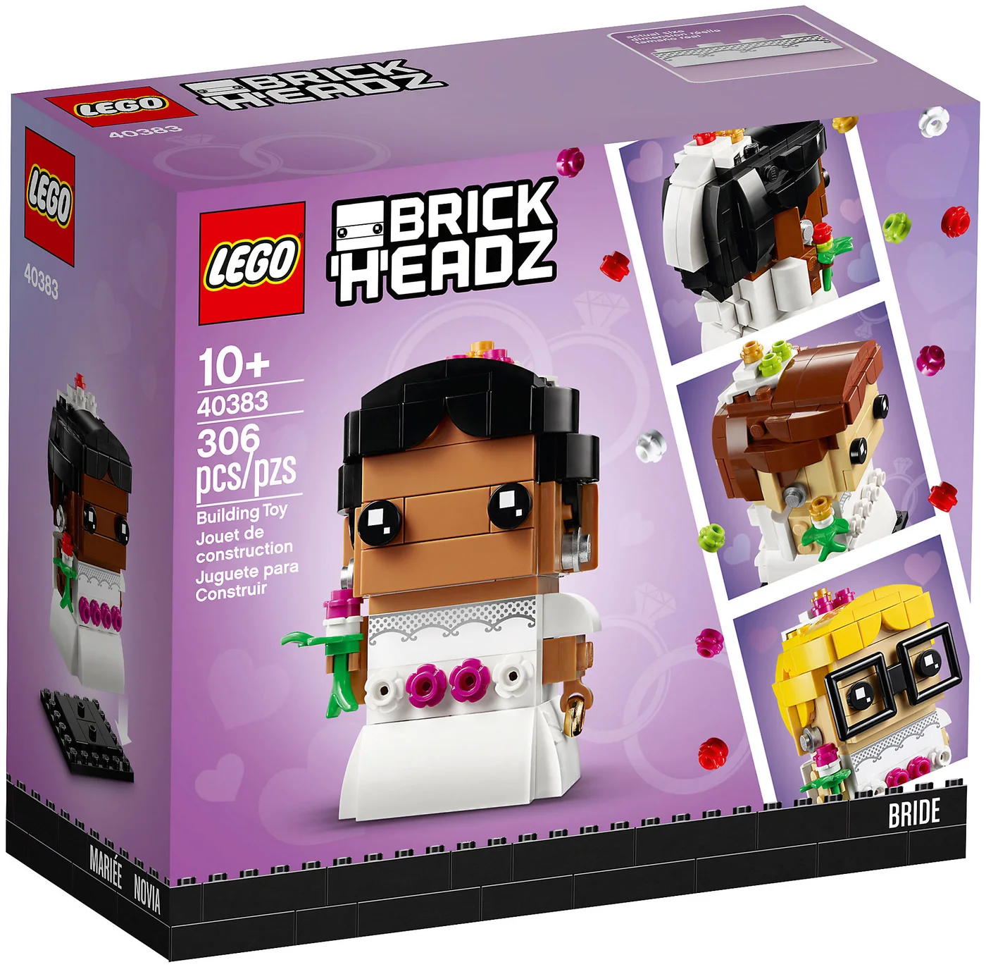 LEGO® BrickHeadz 40383 Sposa - vue 2