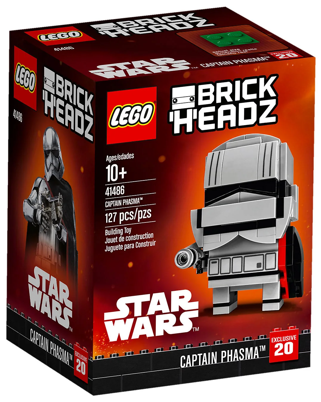 LEGO® BrickHeadz 41486 Capitano Phasma - vue 2