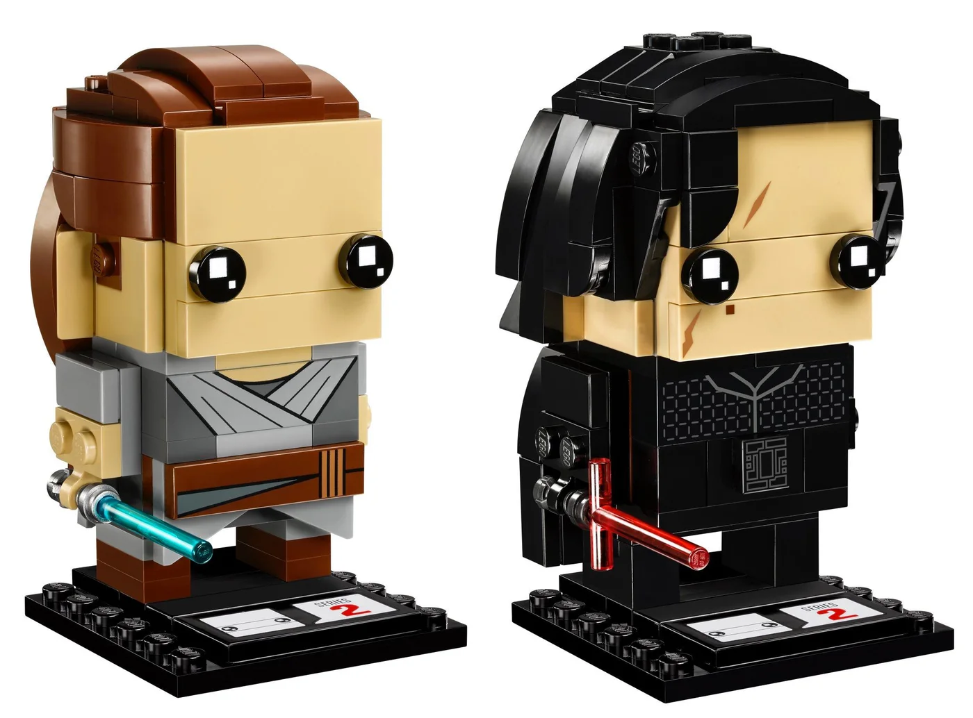 LEGO® BrickHeadz 41489 Rey e Kylo Ren - vue 2