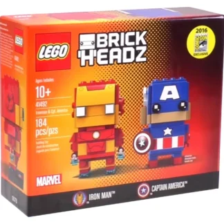 LEGO® BrickHeadz 41492 Iron Man e Captain America - immagine principale