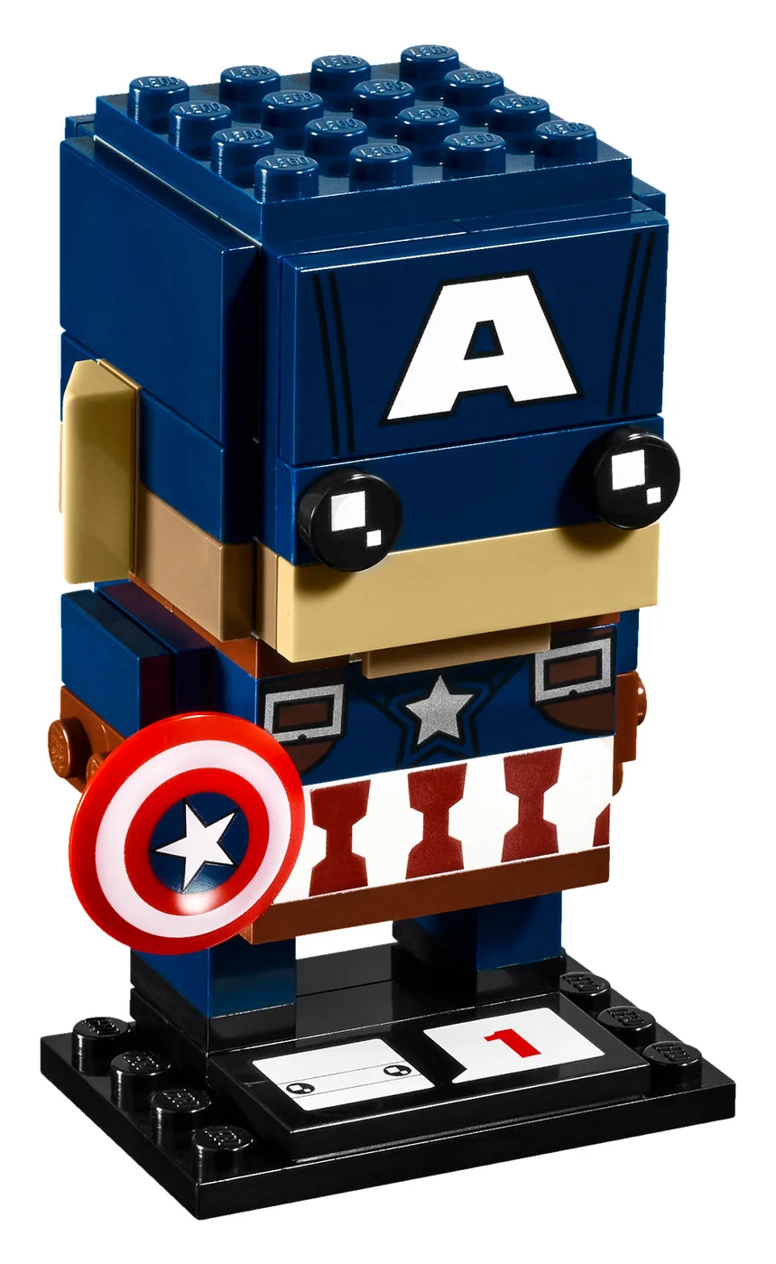 LEGO® BrickHeadz 41589 Captain America - vue 3
