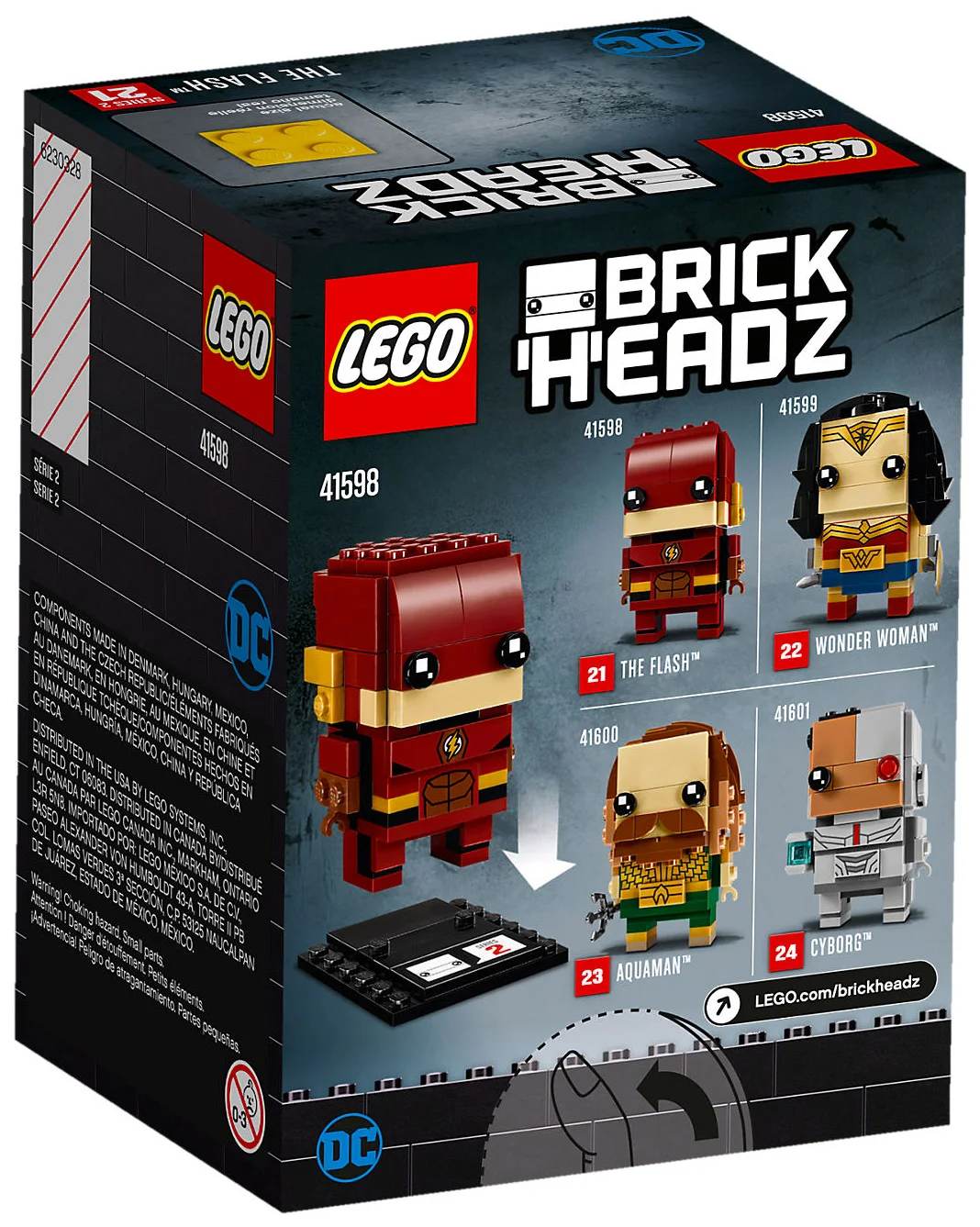 LEGO® BrickHeadz 41598 Flash - vue 3