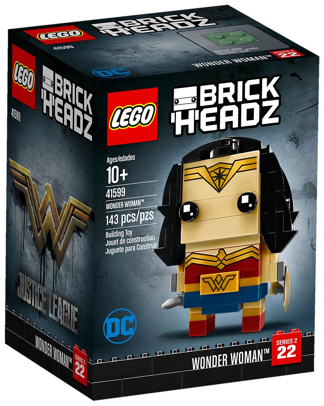 LEGO® BrickHeadz 41599 Wonder Woman - vue 3