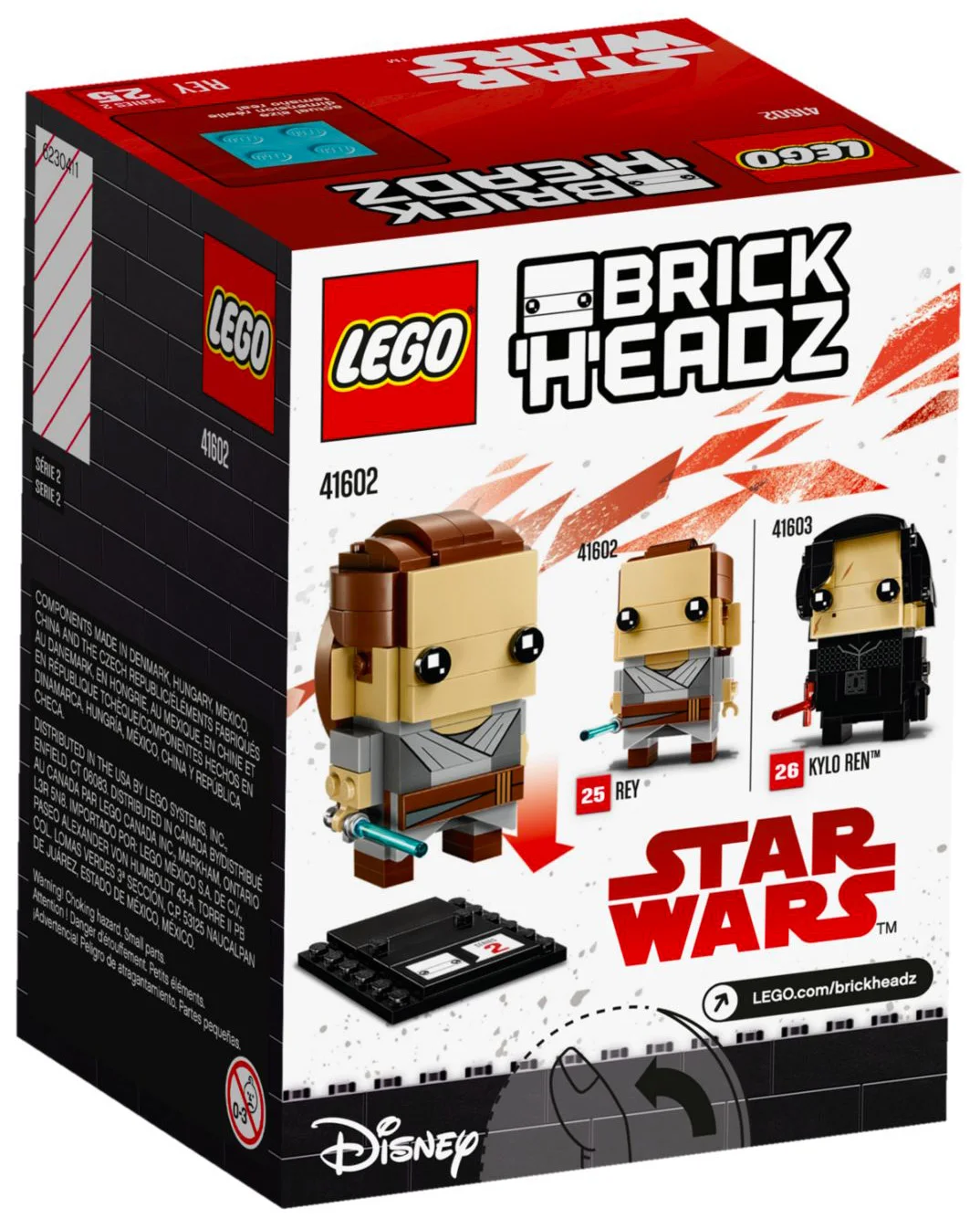 LEGO® BrickHeadz 41602 Rey - vue 2