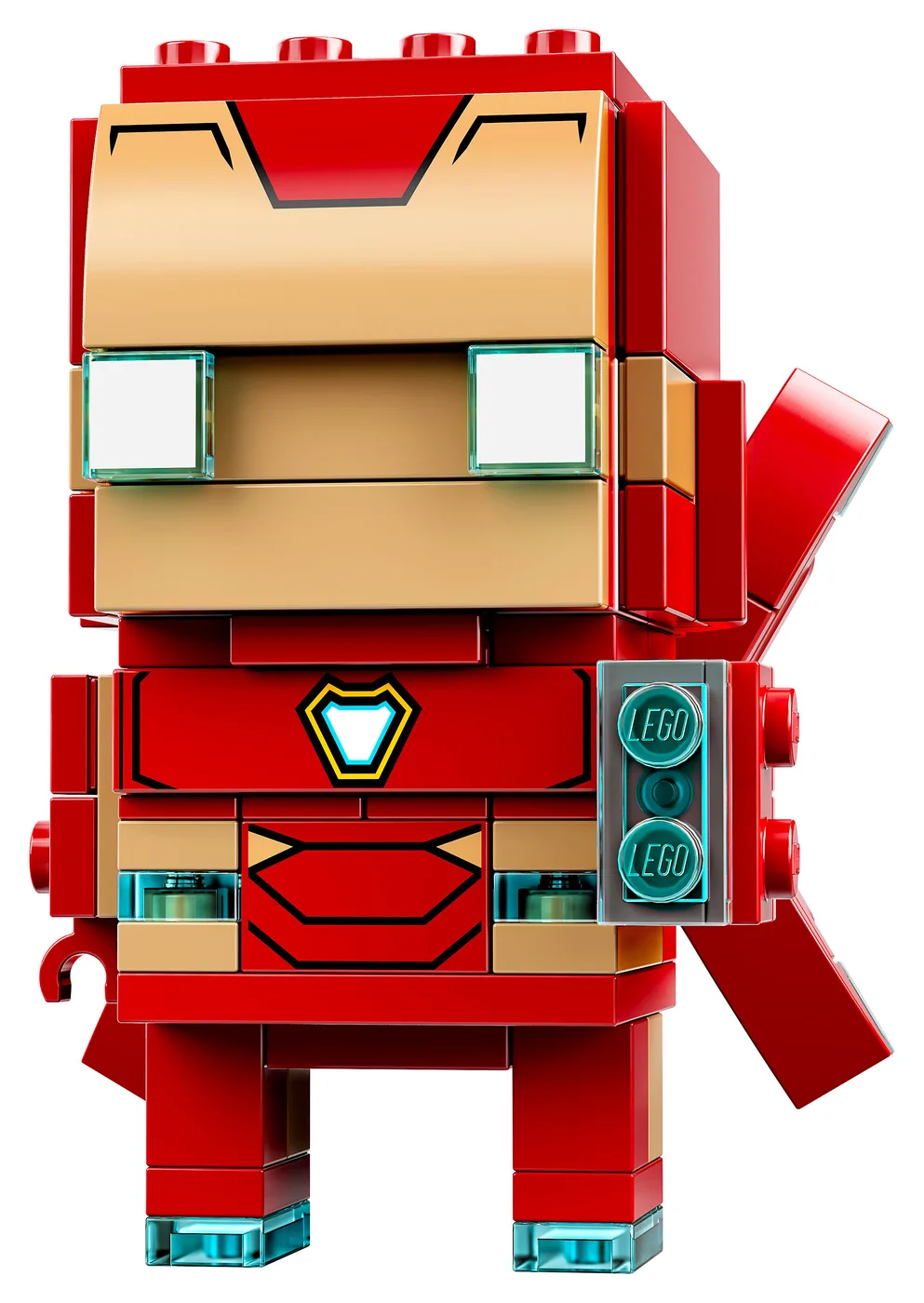 LEGO® BrickHeadz 41604 Iron Man MK50 - vue 2